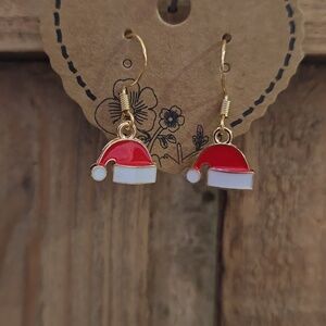 Santa Hat Earrings
